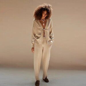 Free People Solar Sweater Set NWOT